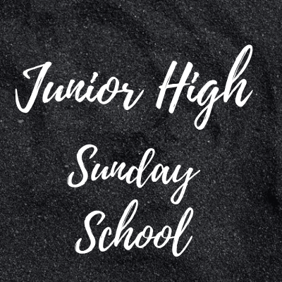 Junior High Youth Sunday School